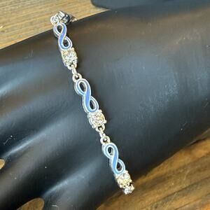 Avon Empowerment Womens Domestic Violence Tennis Bracelet In Original Box